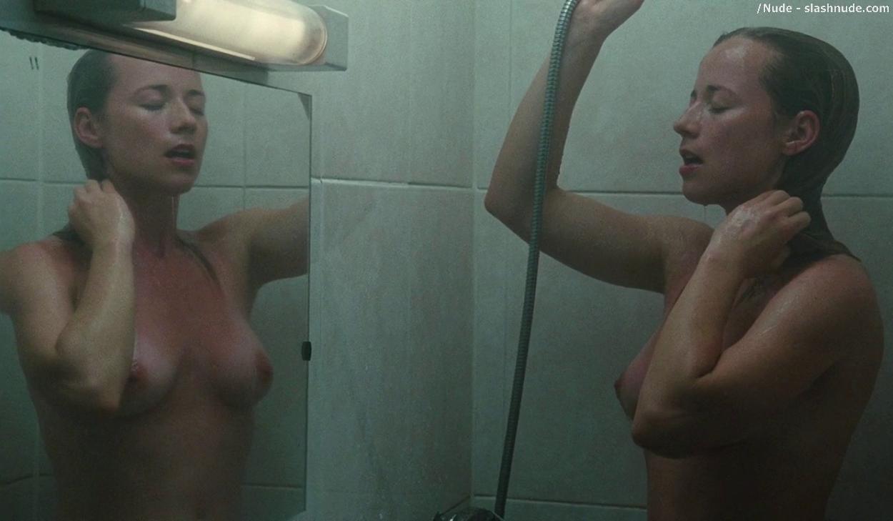 Karine Vanasse Topless For A Shower And Soak In Switch 7