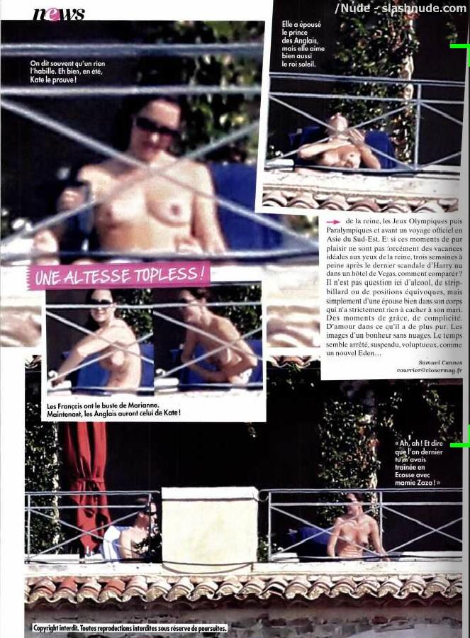 Kate Middleton Topless On Holiday For A Royal Scandal 5