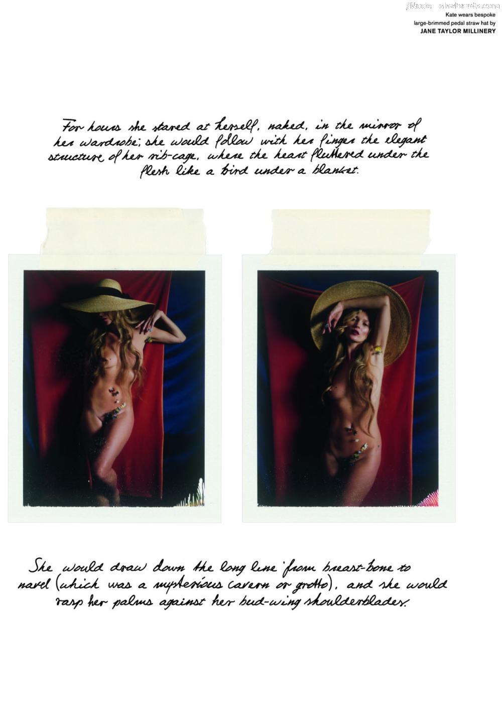 Kate Moss Nude With Bush Up Close For Love Magazine 15