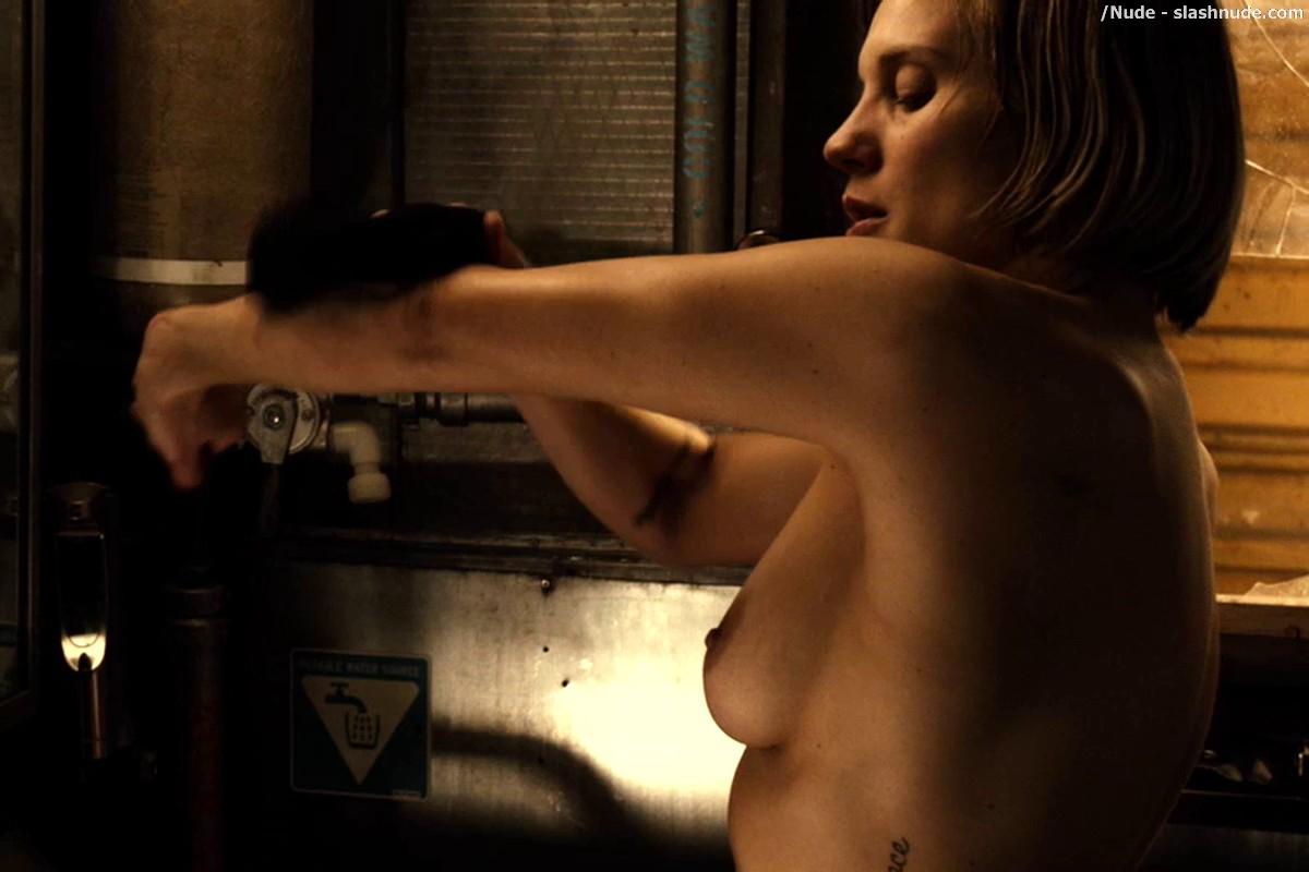 Katee Sackhoff Topless To Clean Up On Riddick 1