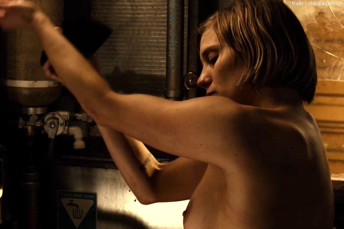 Katee Sackhoff Topless To Clean Up On Riddick 7