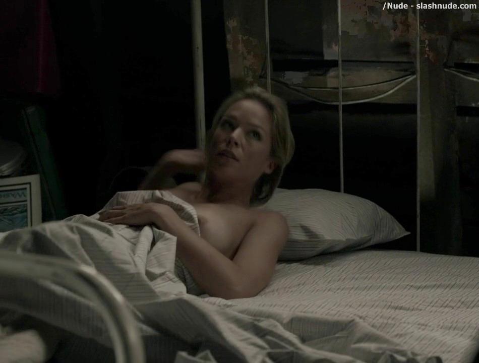 Kay Story Nude Out Of Bed For A Smoke On Banshee 12