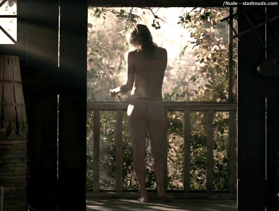 Kay Story Nude Out Of Bed For A Smoke On Banshee 20