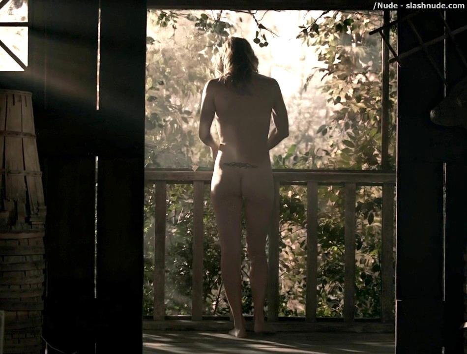 Kay Story Nude Out Of Bed For A Smoke On Banshee 21