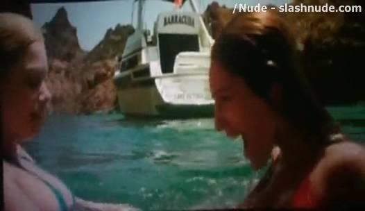 Kelly Brook And Riley Steele Swimming Naked In Piranha 3d 1