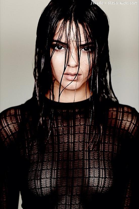 Kendall Jenner Nipples Exposed In New Photoshoot 1