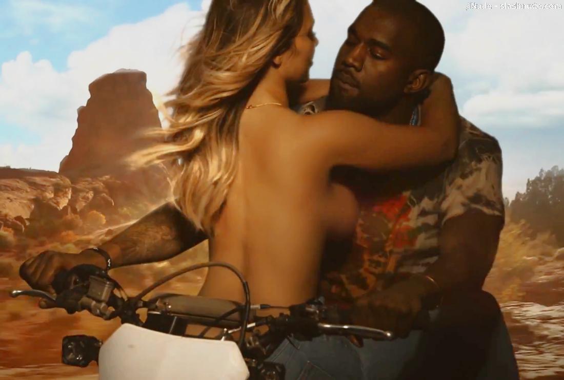 Kim Kardashian Topless Nipples Captured In Bound 2 15