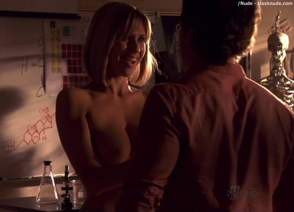 Kristen Miller Topless In The Classroom For Dexter 10