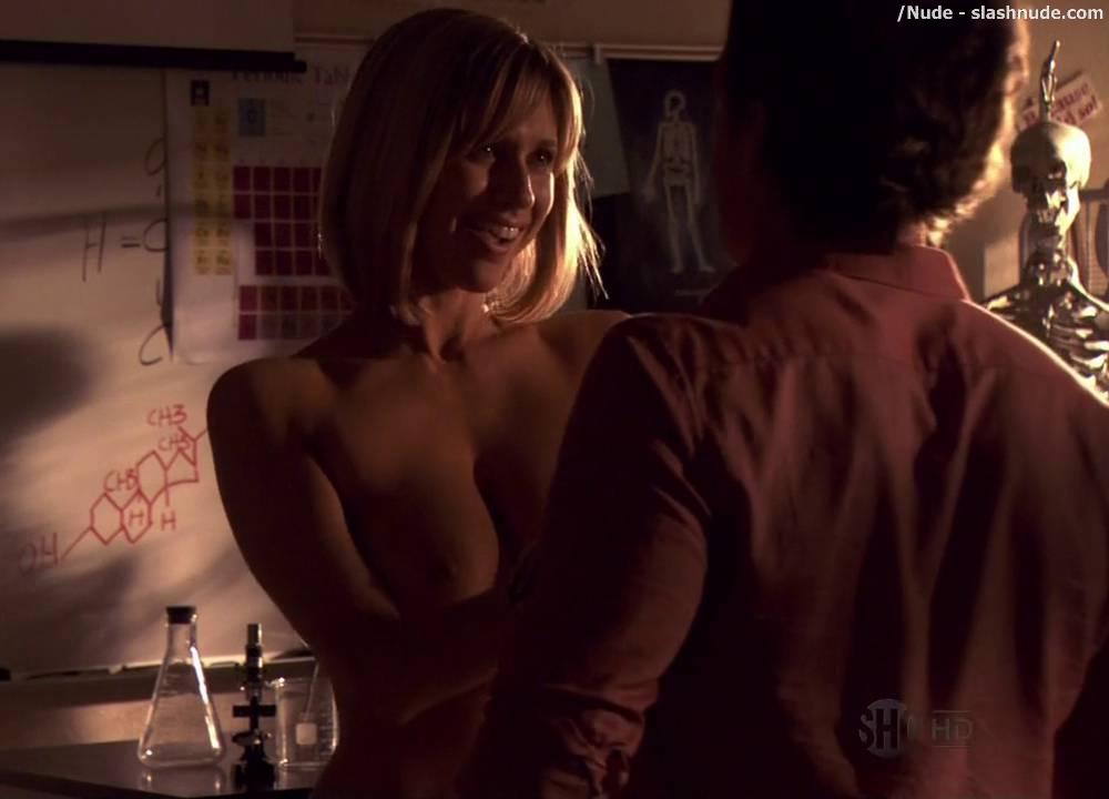 Kristen Miller Topless In The Classroom For Dexter 11