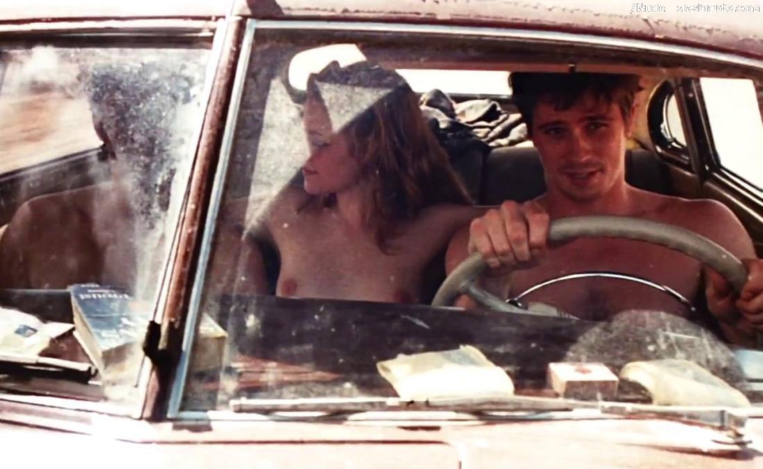 Kristen Stewart Topless Breasts Bared In On Road 3