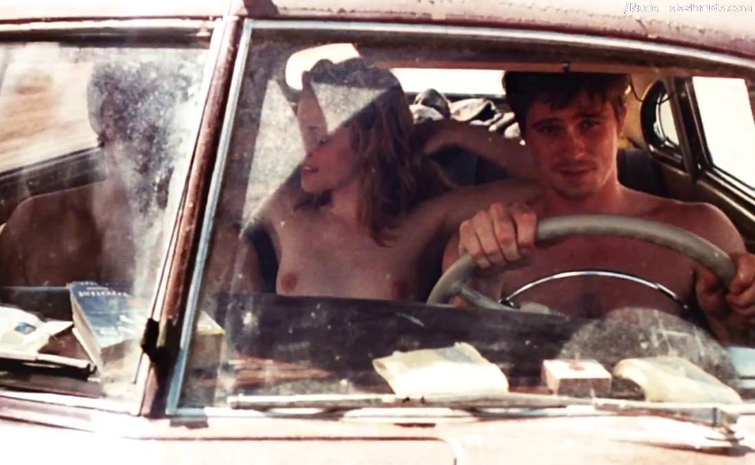 Kristen Stewart Topless Breasts Bared In On Road 4