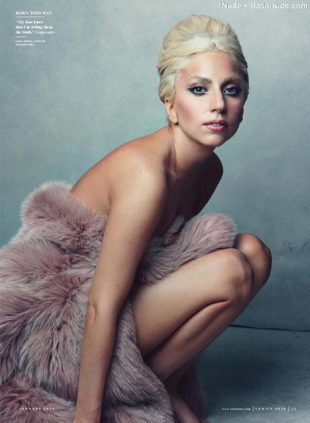 Lady Gaga Nude Body Profiled In Vanity Fair 2