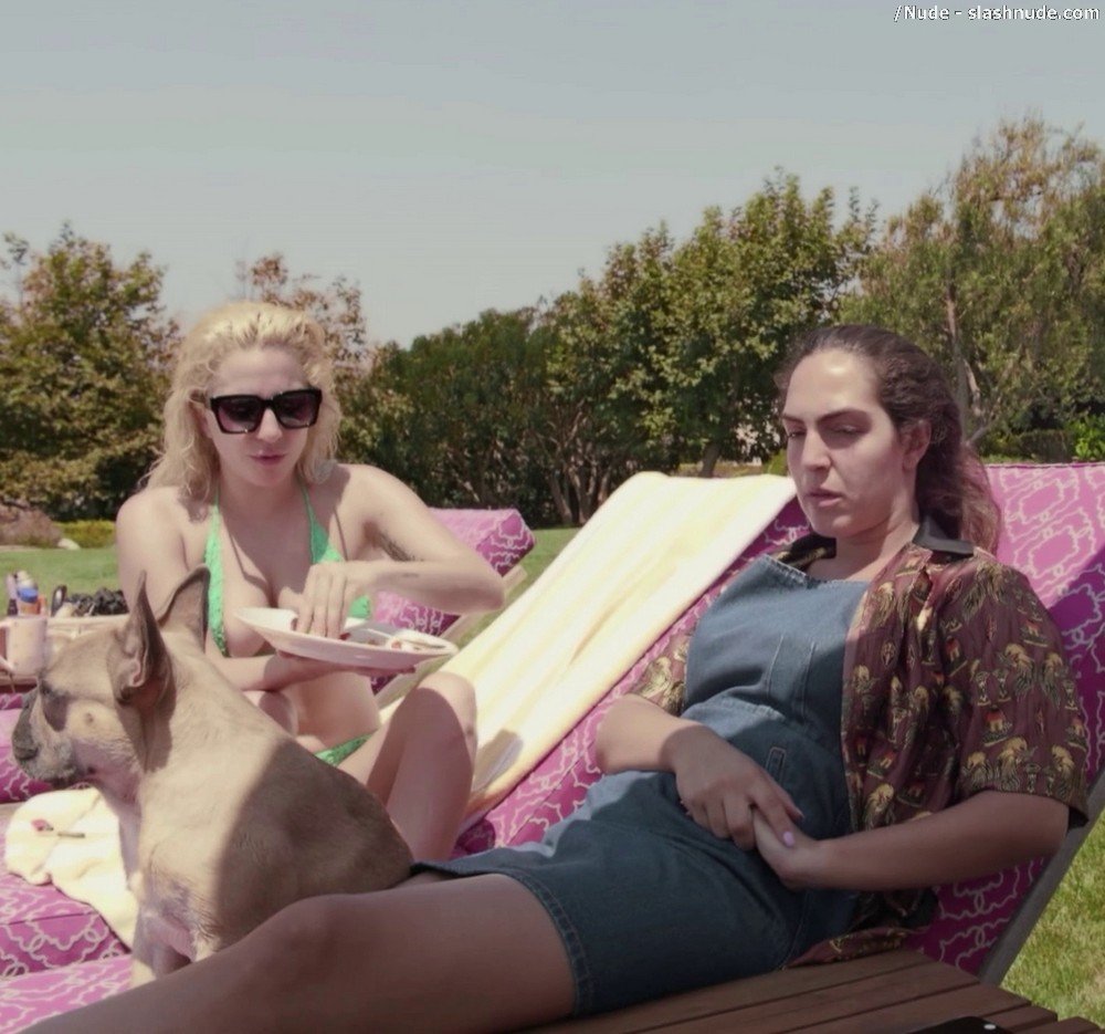 Lady Gaga Topless Sunbathing In Five Foot Two 2