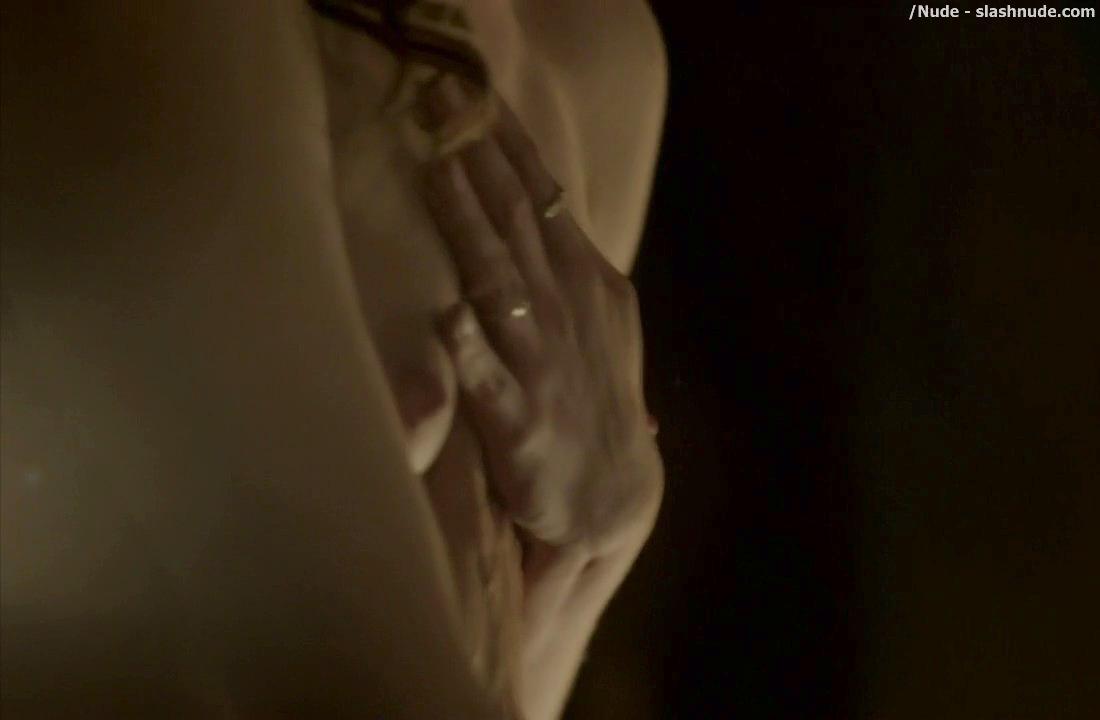 Laura Haddock Topless In Bed From Da Vinci Demons 7