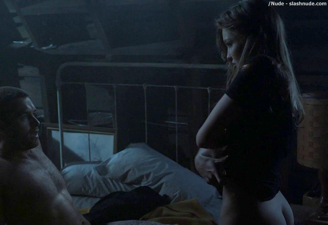 Lili Simmons Nude To Ride In Bed On Banshee 1