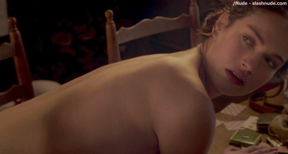 Nude lily james