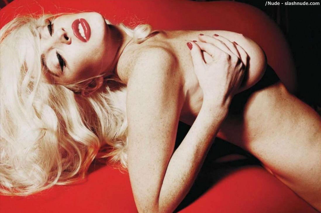 Lindsay Lohan Nude As Marilyn Monroe 9