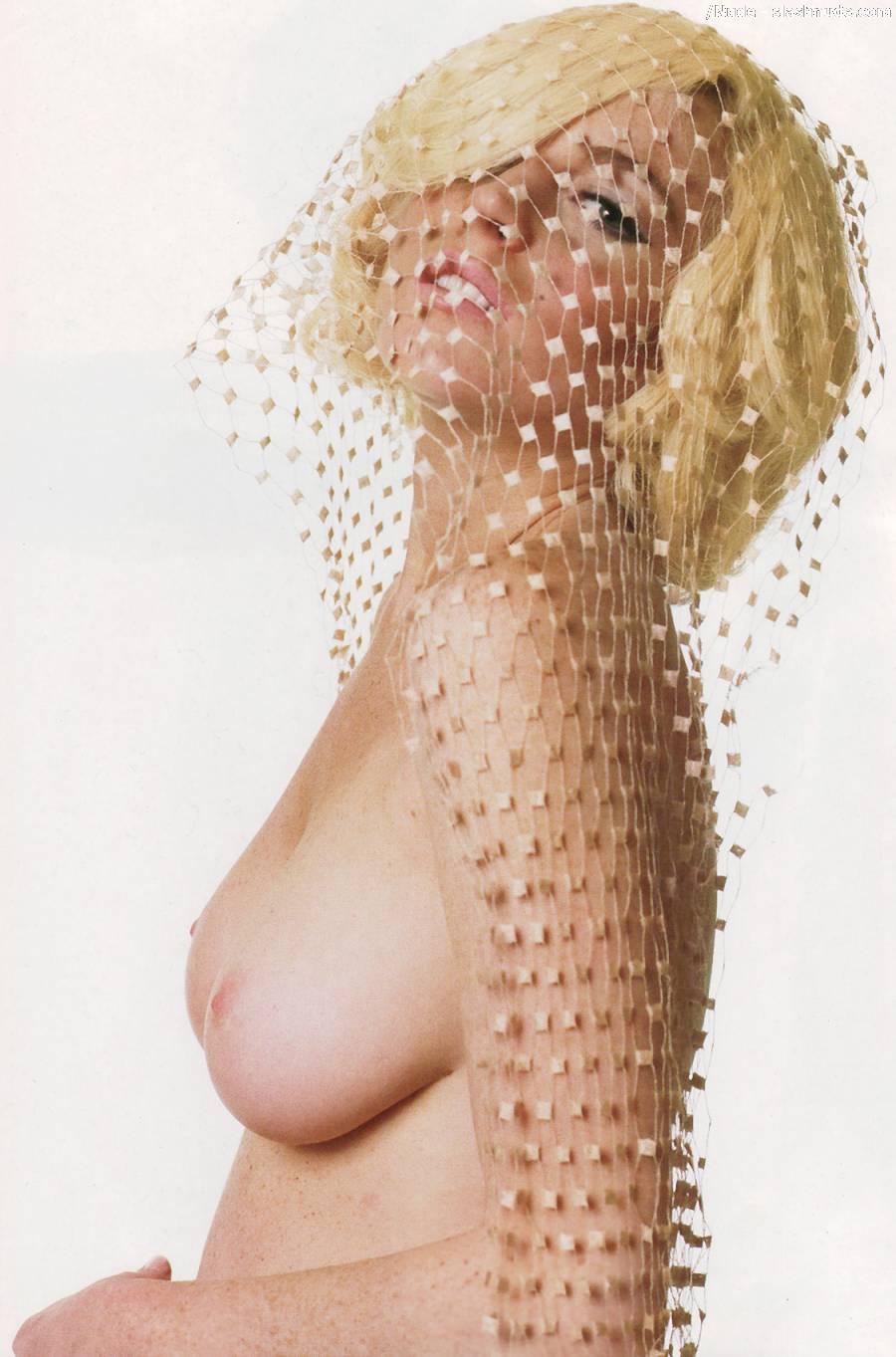 Lindsay Lohan Nude In New York Magazine 6