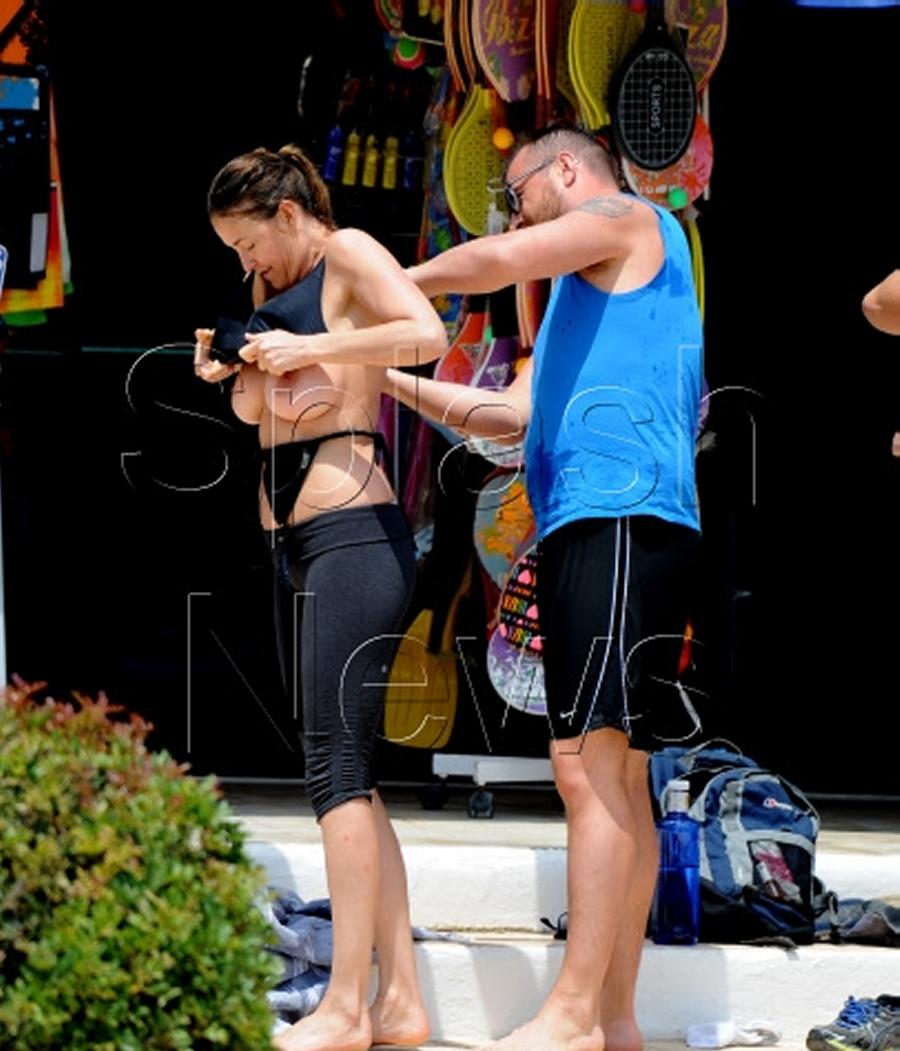 Lisa Snowdon Caught Topless In Ibiza Spain 2
