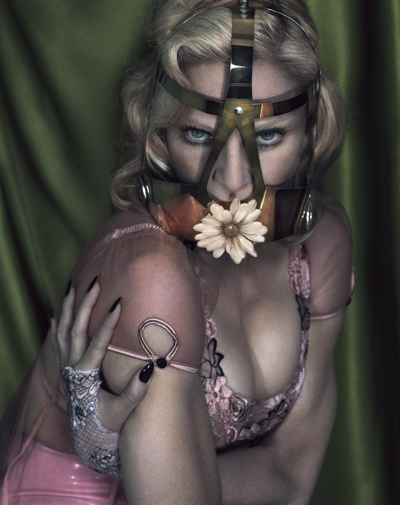 Madonna Topless To Let Breasts Hang Out In Interview Magazine 3