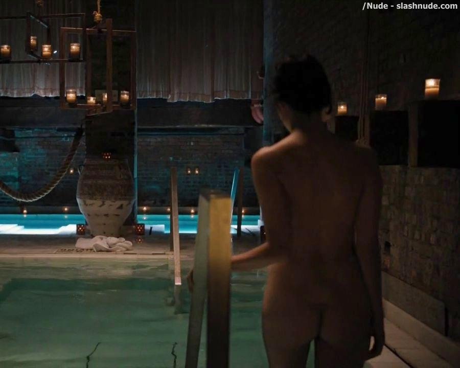 Maggie Siff Nude Ass Bared For Swim On Billions 10