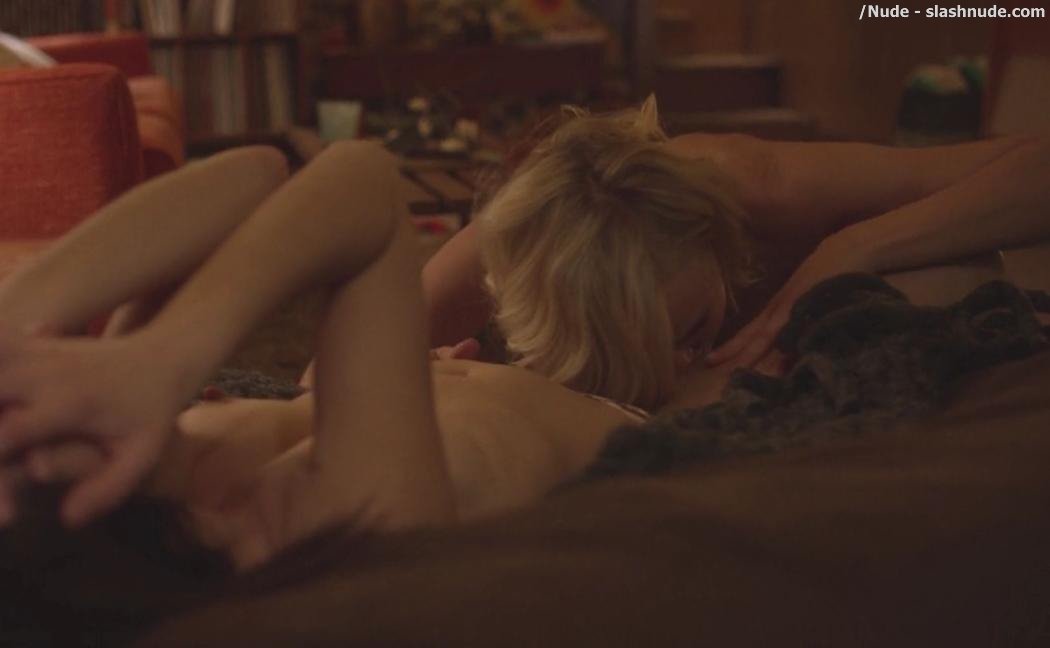 Malin Akerman Kate Micucci Nude Threesome In Easy 16