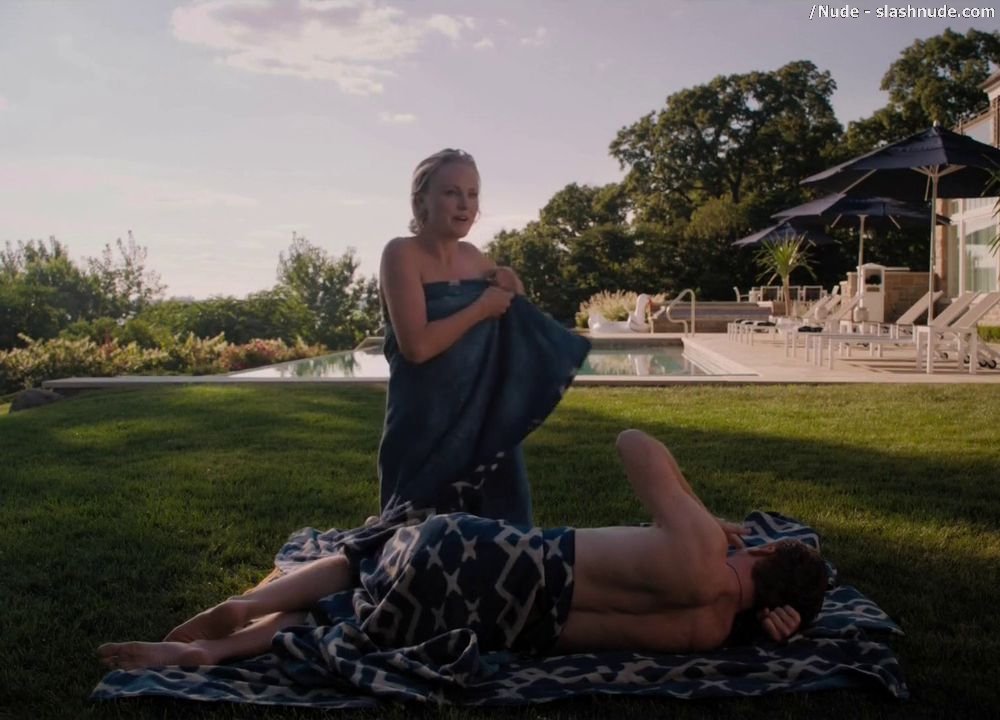 Malin Akerman Topless Pool Sex Scene In Billions 28