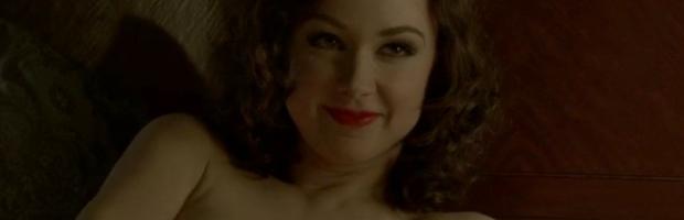 meg chambers steedle topless in bed on boardwalk empire 3372