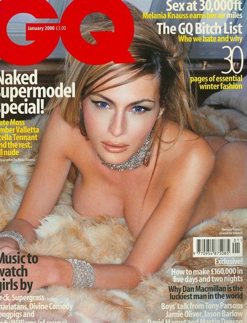 Melania Trump Nude Gq Photoshoot 1