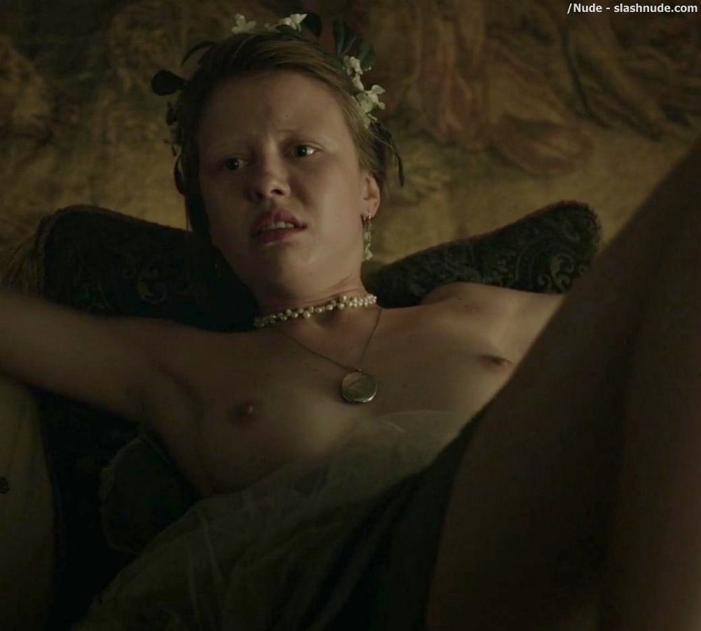 Mia Goth Topless In A Cure For Wellness 15
