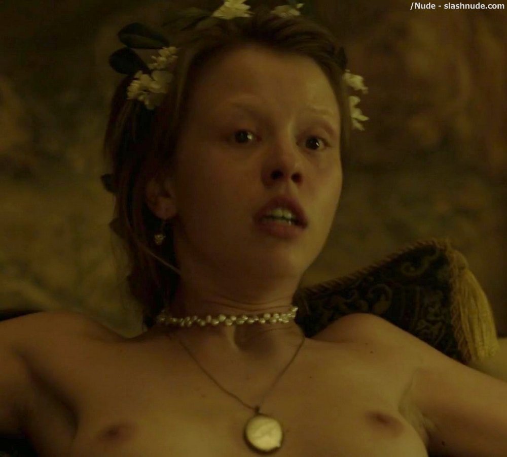 Mia Goth Topless In A Cure For Wellness 19