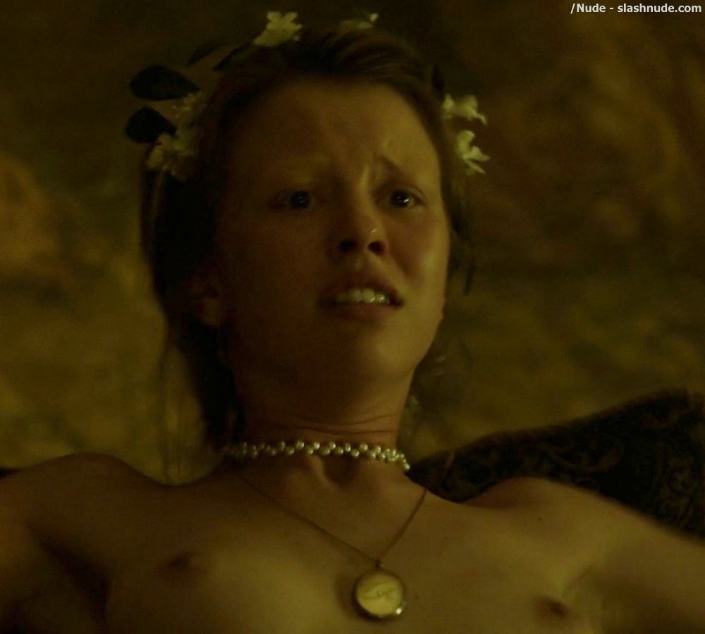 Mia Goth Topless In A Cure For Wellness 21