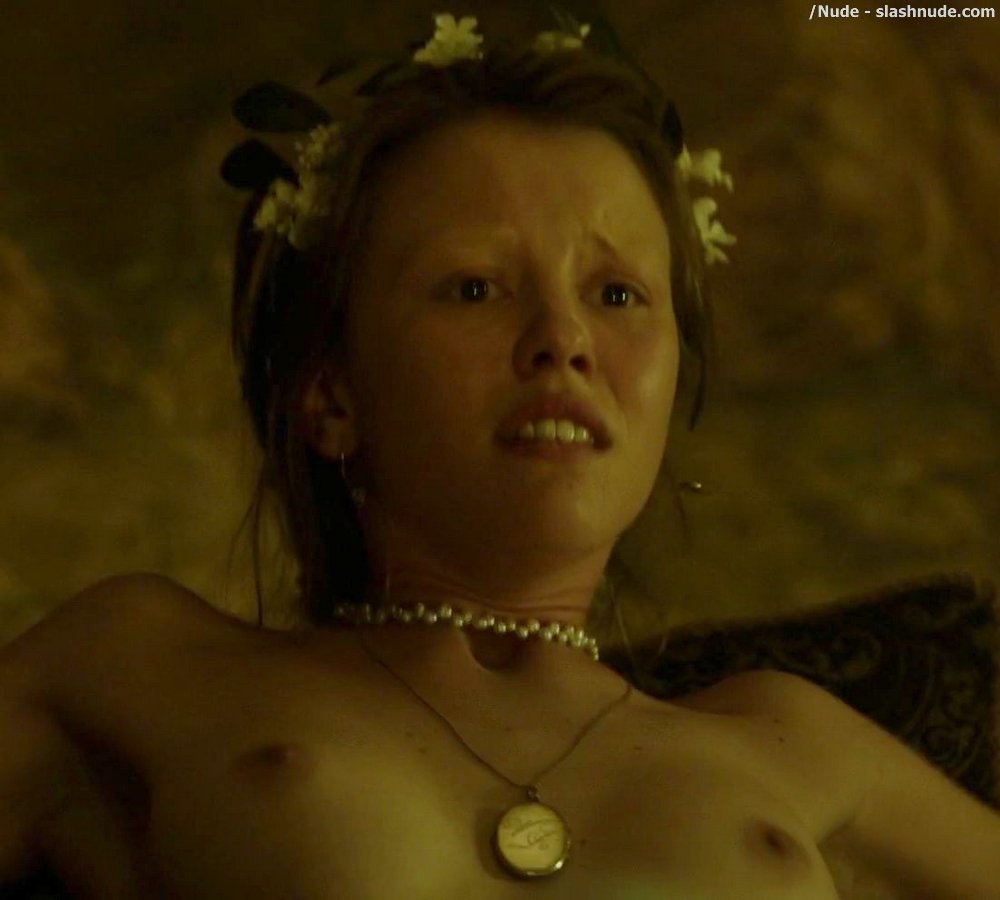 Mia Goth Topless In A Cure For Wellness 22