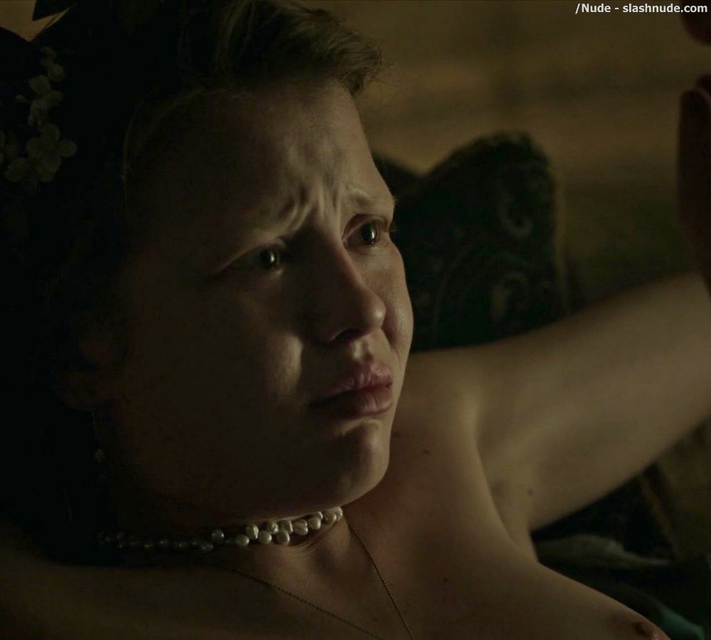 Mia Goth Topless In A Cure For Wellness 5