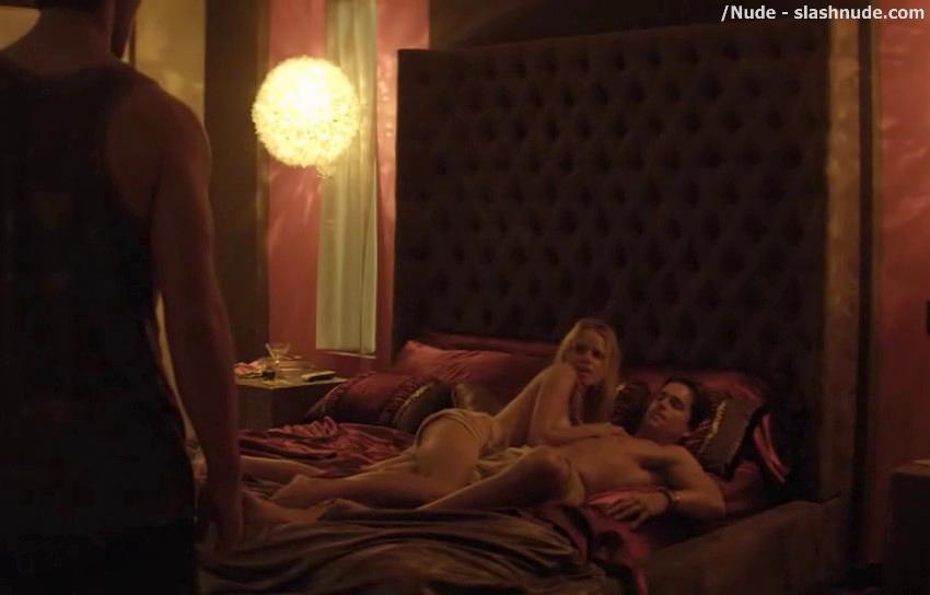 Mircea Monroe Topless In Bed From Magic Mike 1
