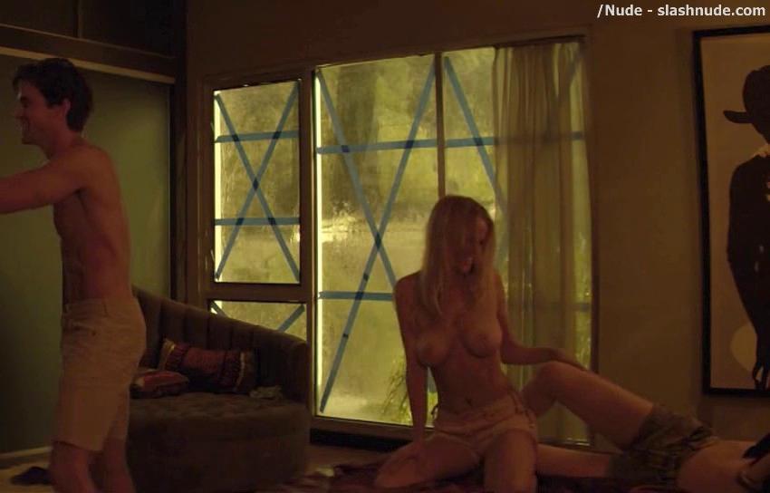 Mircea Monroe Topless In Bed From Magic Mike 11