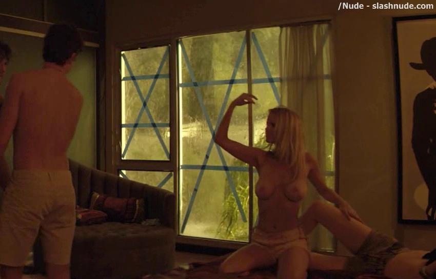 Mircea Monroe Topless In Bed From Magic Mike 12