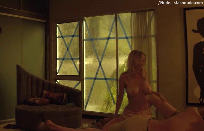 Mircea Monroe Topless In Bed From Magic Mike 14