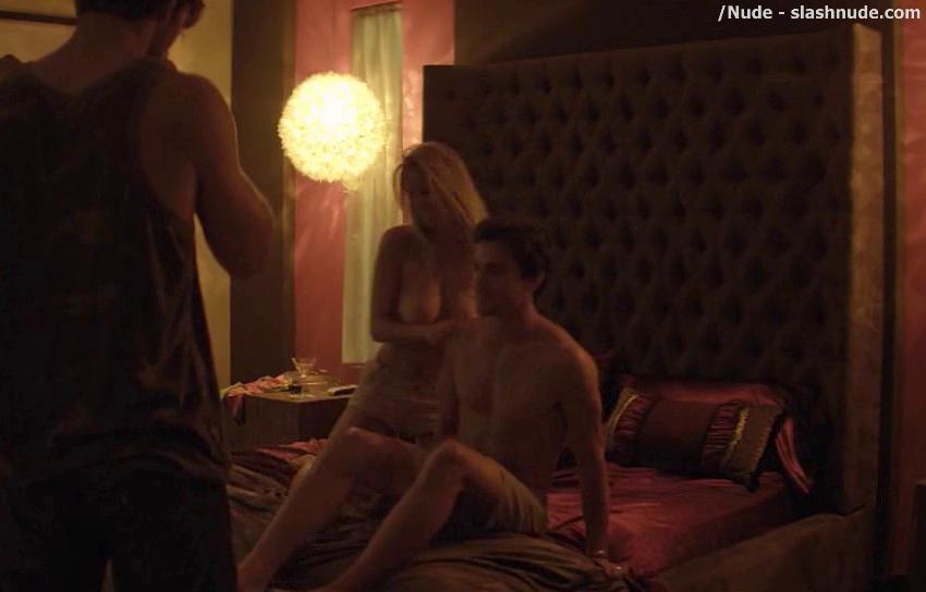 Mircea Monroe Topless In Bed From Magic Mike 5