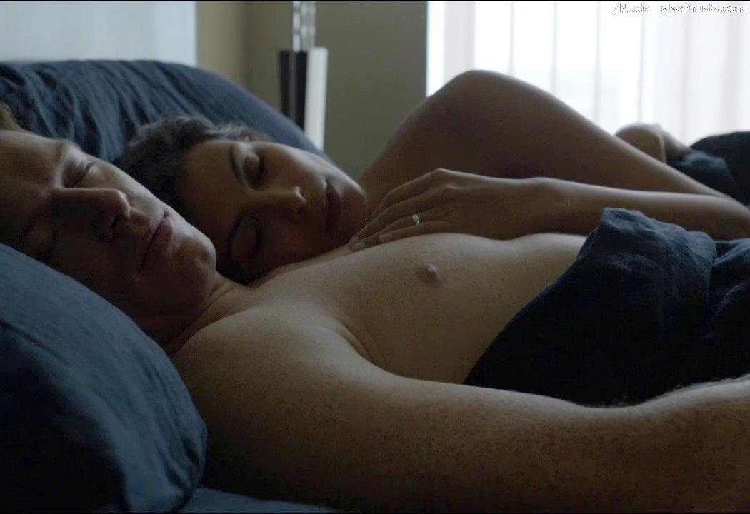 Morena Baccarin Topless With Hands Down Dude Pants On Homeland 20