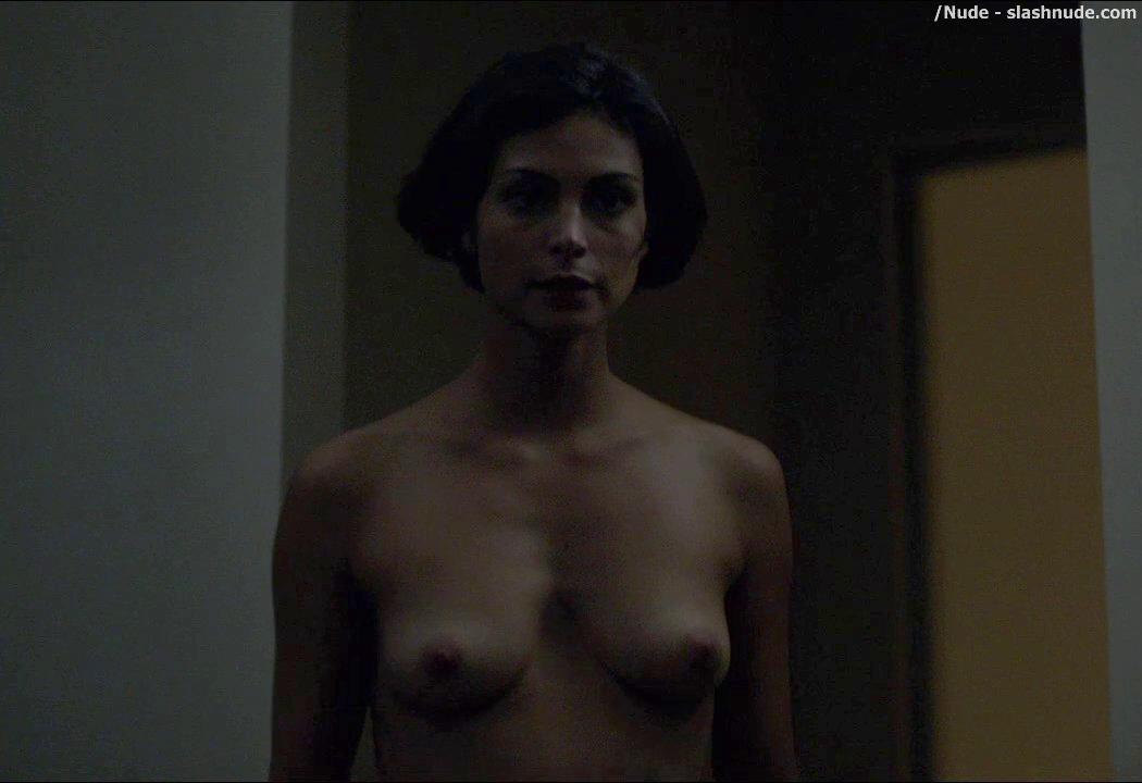 Morena Baccarin Topless With Hands Down Dude Pants On Homeland 8