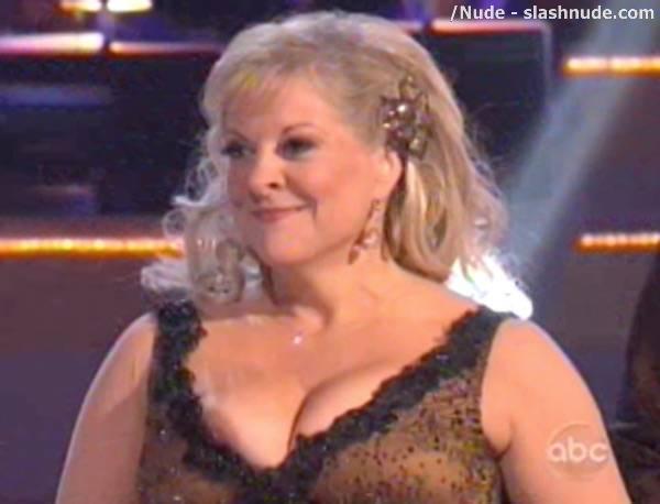 Nancy Grace Nipple Pops Out On Dancing With Stars 1