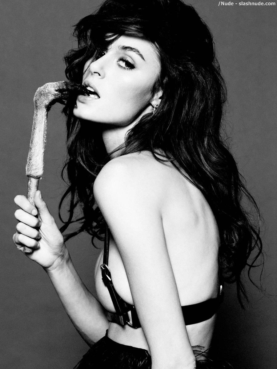 Nicole Trunfio Topless Is A Masked Lovecat 10