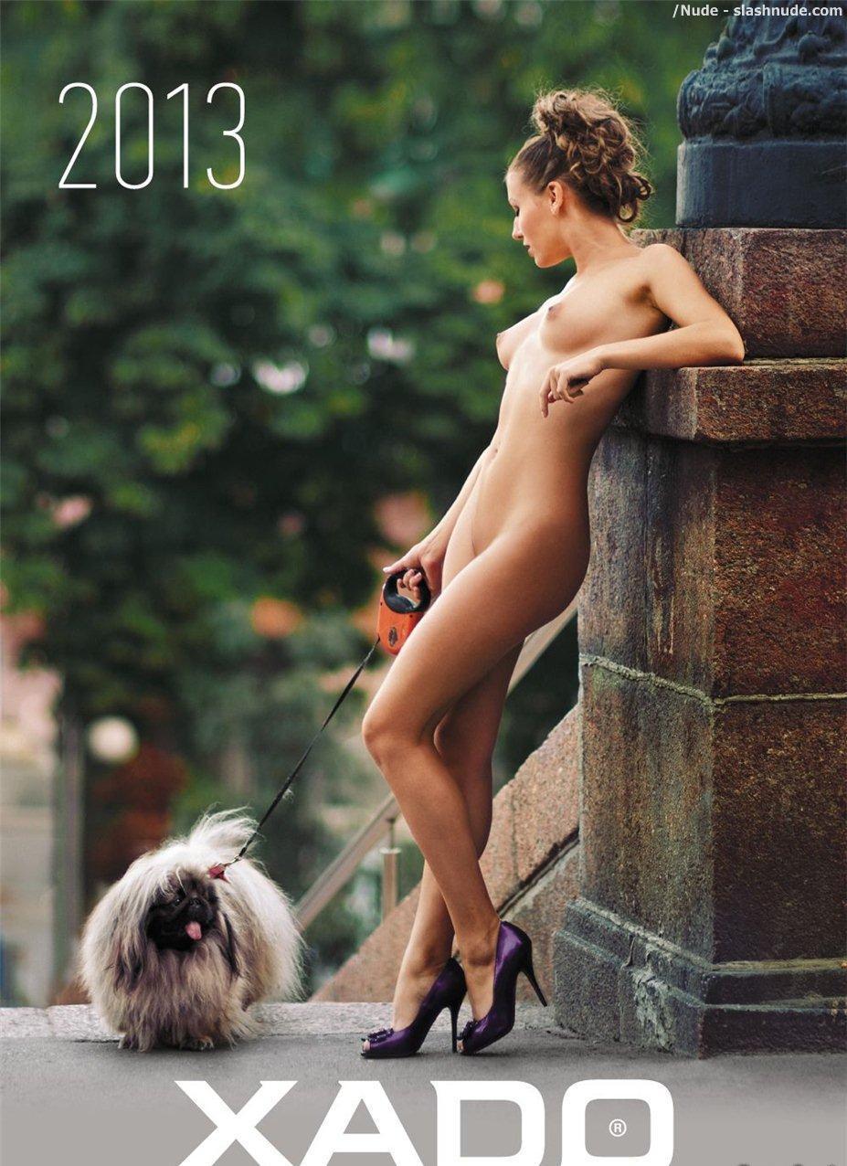 Nude Girls In Cars For Xado Official 2013 Calendar 1