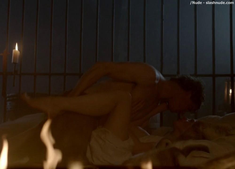 Rebecca Ferguson Topless Sex Scene From The White Queen 2