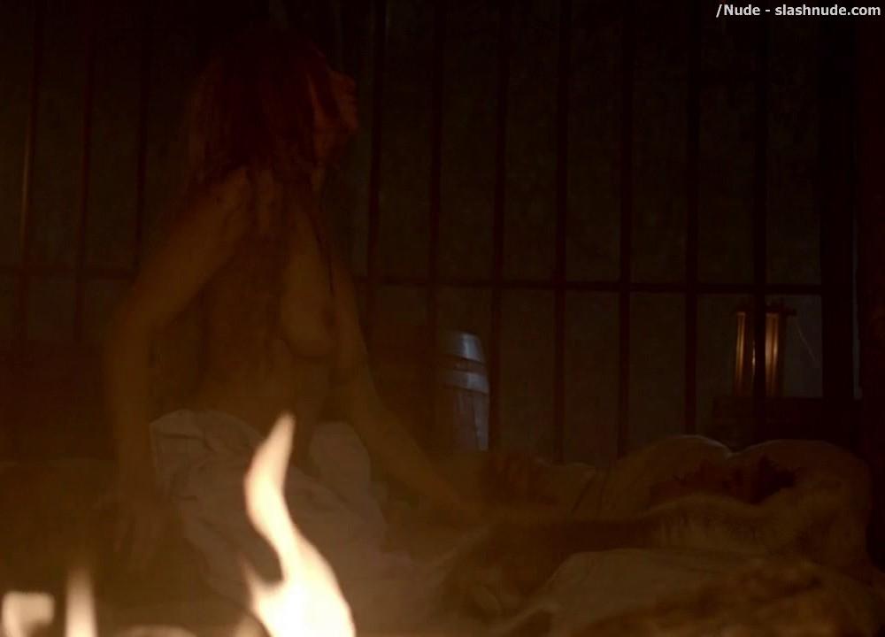 Rebecca Ferguson Topless Sex Scene From The White Queen 4