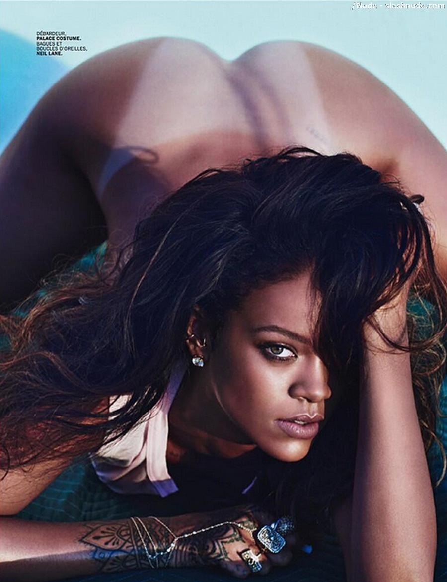 Rihanna Nude Ass Bared For Summer In Lui 4