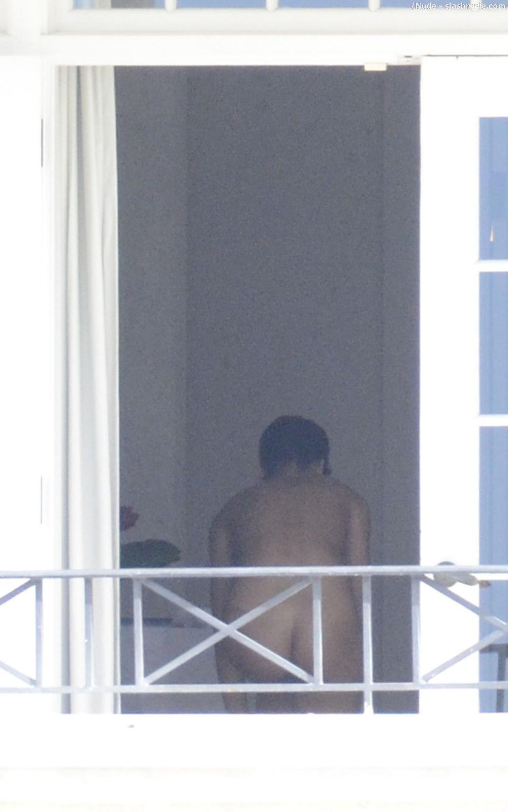 Rihanna Nude In Bedroom Changing Out Of Her Bikini 6