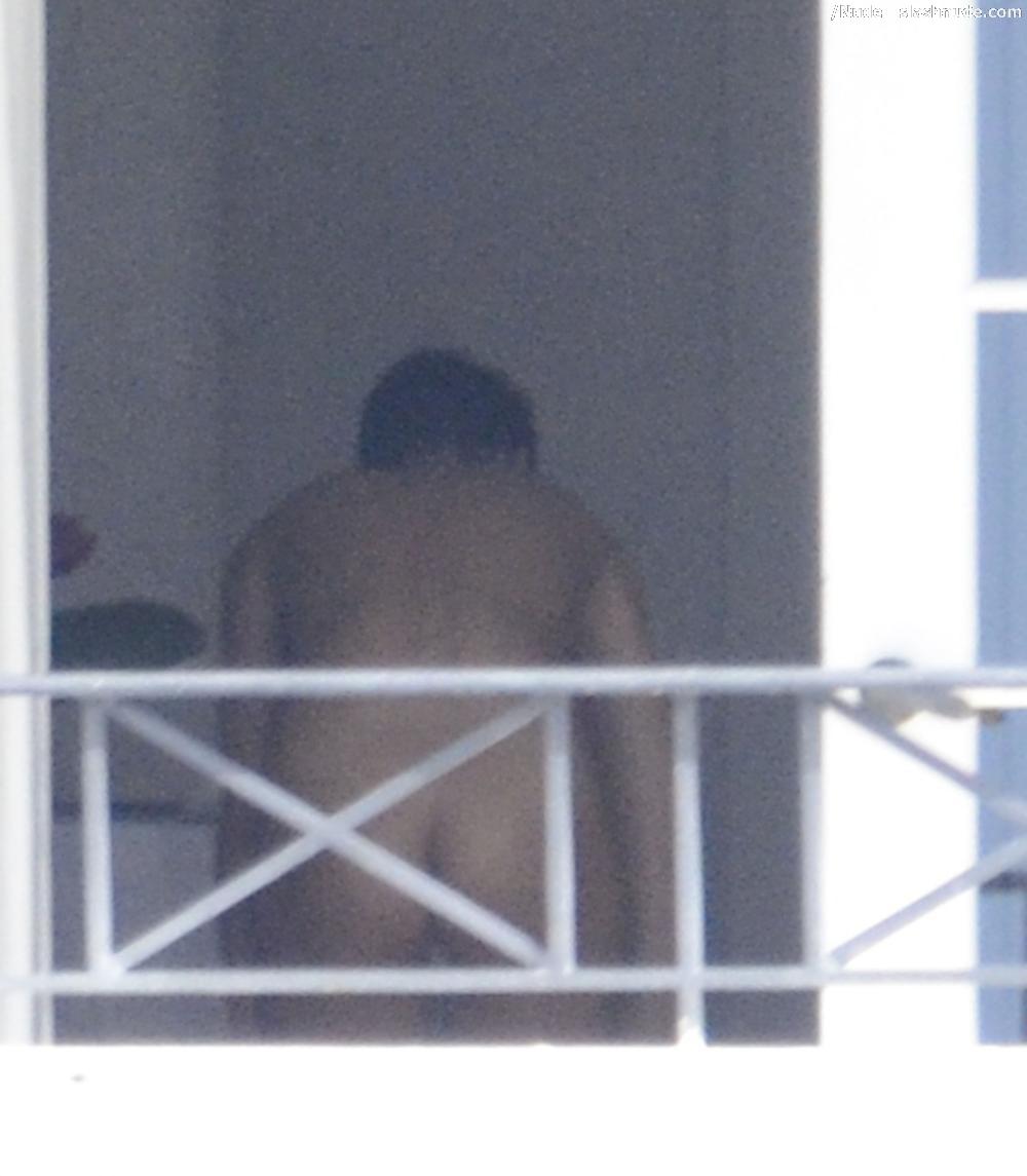Rihanna Nude In Bedroom Changing Out Of Her Bikini 8