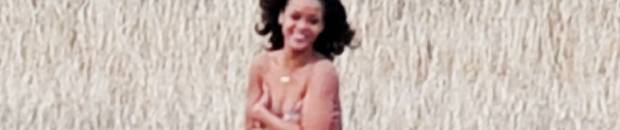 rihanna topless in the fields of northern ireland 3825